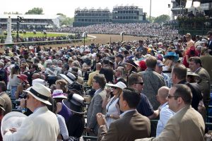 Kentucky Derby crowd