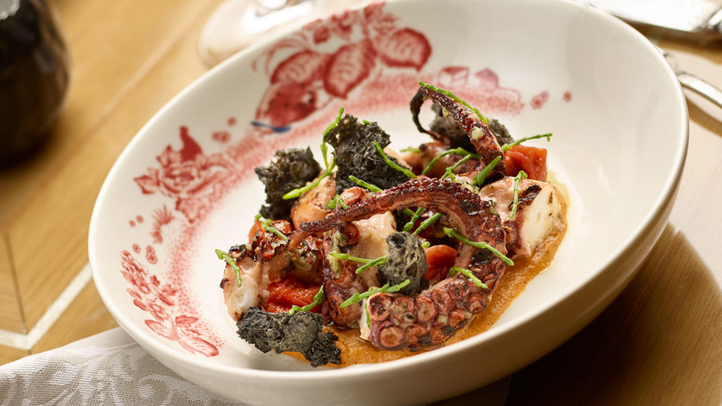 Slow Roasted Octopus